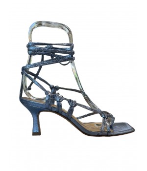 Carrano Shoes sandalo stringhe  cielo 322021