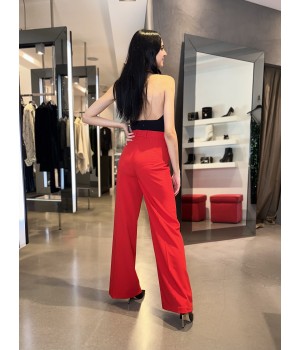 HJ1081HP1410 Hanita collection completo giacca e pantalone rosso