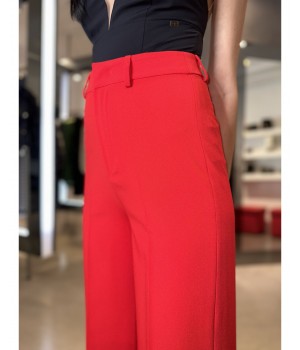 HJ1081HP1410 Hanita collection completo giacca e pantalone rosso