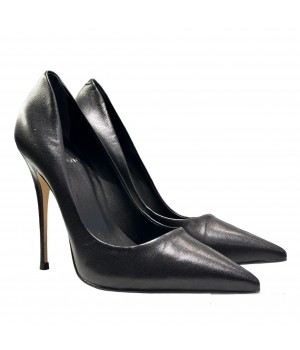 Carrano Shoes décolleté in pelle nere 404003