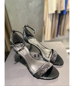 Werner sandalo glitter nero 100166