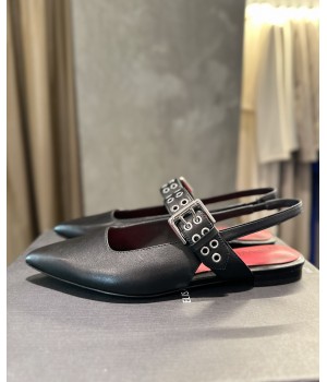 NEWD Slingback nere con borchie 29102