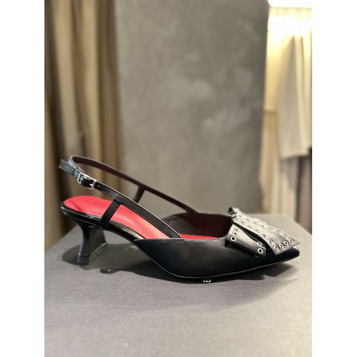 NEWD Slingback nere con borchie 29303