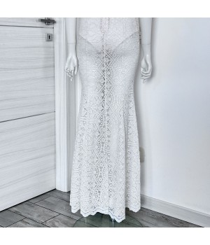 SILENCE LIMITED Abito pizzo off white SD40300