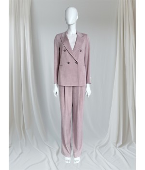 SOALLURE Giacca doppiopetto D3021 cipria