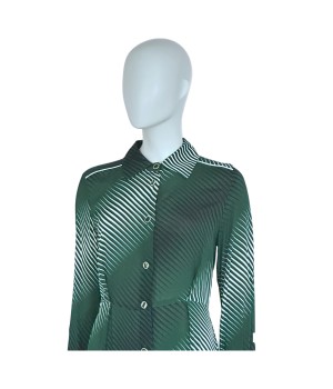 HANITA Abito Chemisier Verde V3432SA