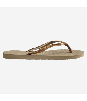 Havaianas Slim Glitter II golden light metallic